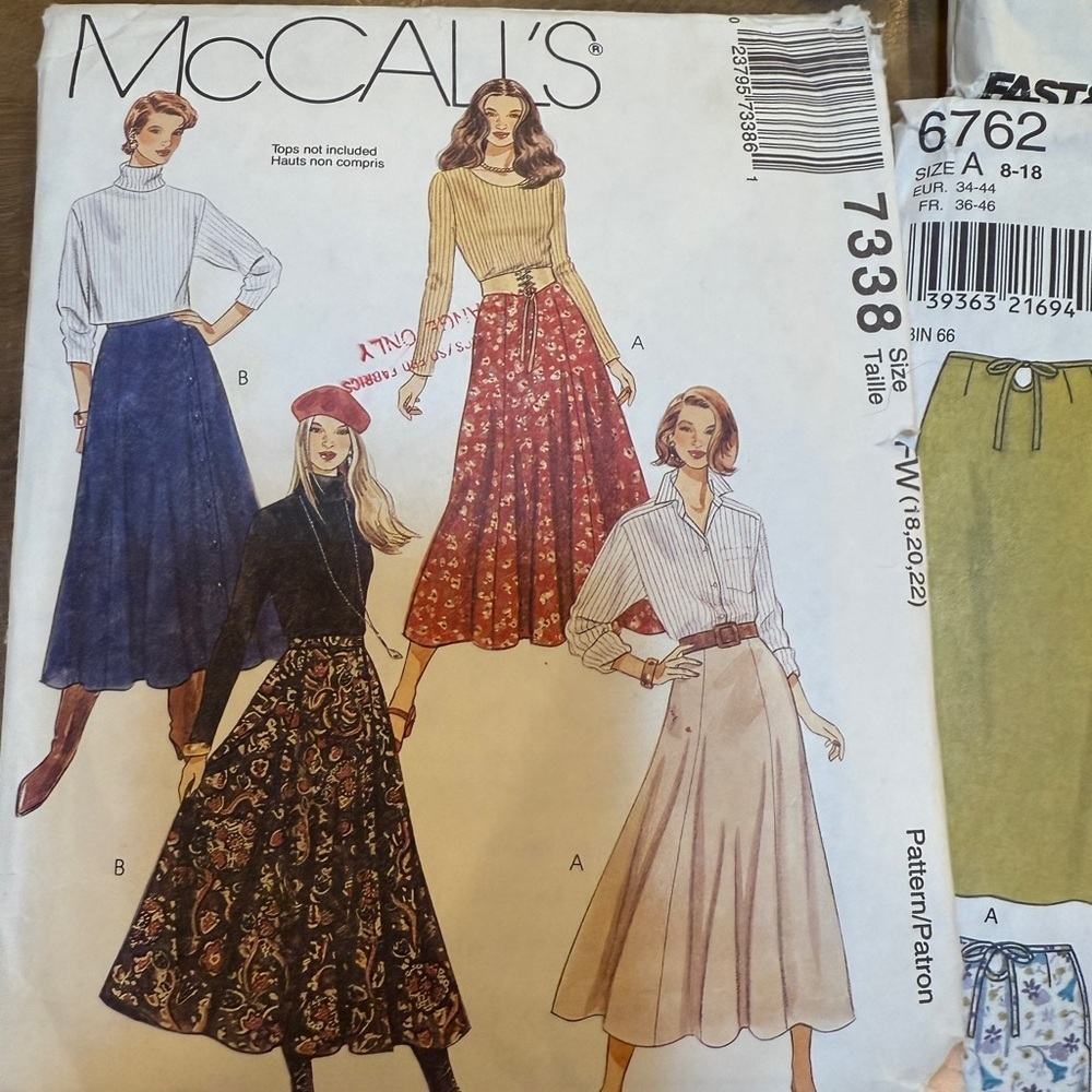 Vintage Sewing Patterns McCall’s Easy Stitch Butterick Jackets and Skirts - Picture 9 of 15